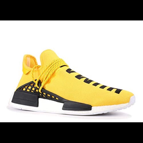 adidas pharrell williams human race yellow